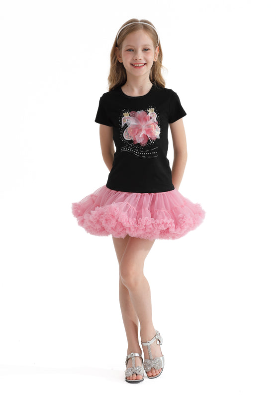 Multicolor Kirby Swan Skirt Outfit