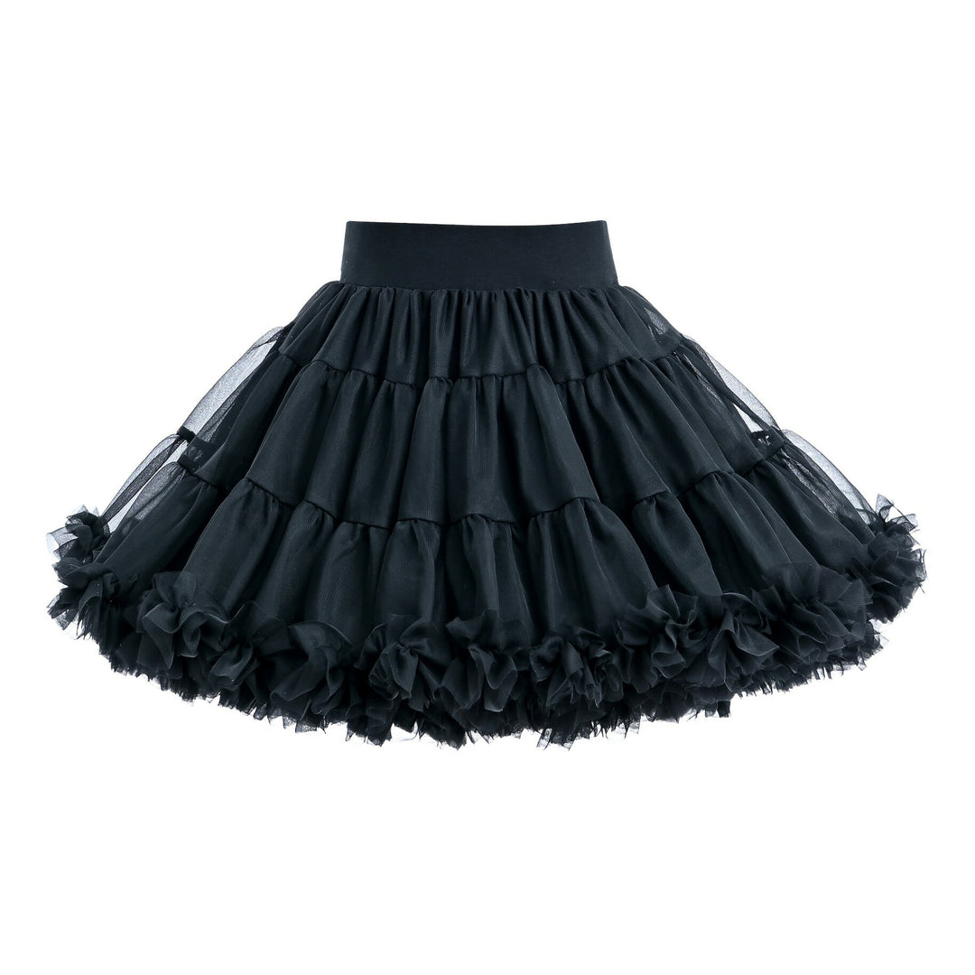 Black Bow Tulle Skirt