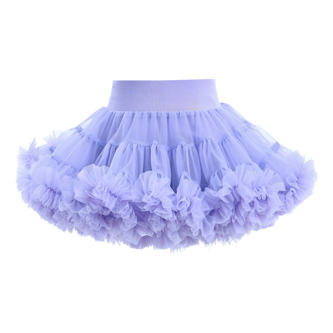Purple Lavender Bow Tulle Skirt