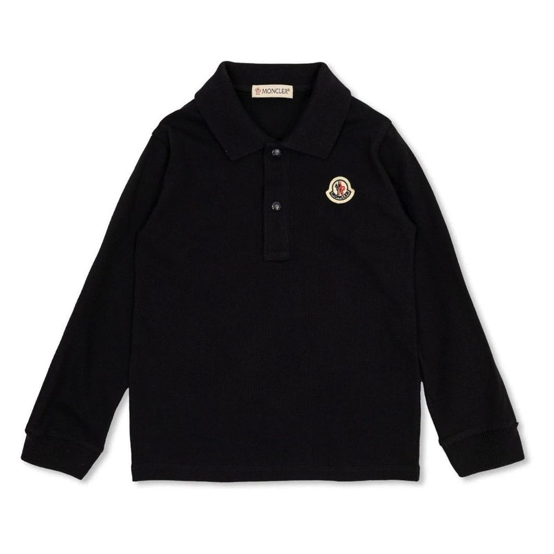 Navy Long Sleeve Polo