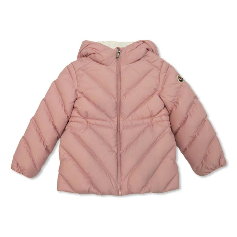 Pink Sanaa Hooded Down Coat