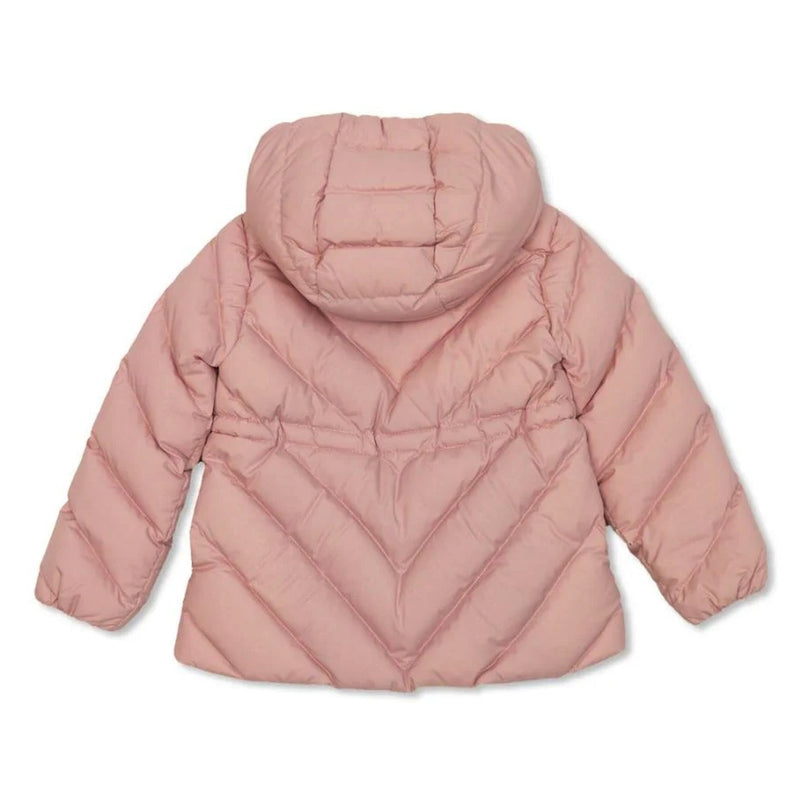 Pink Sanaa Hooded Down Coat