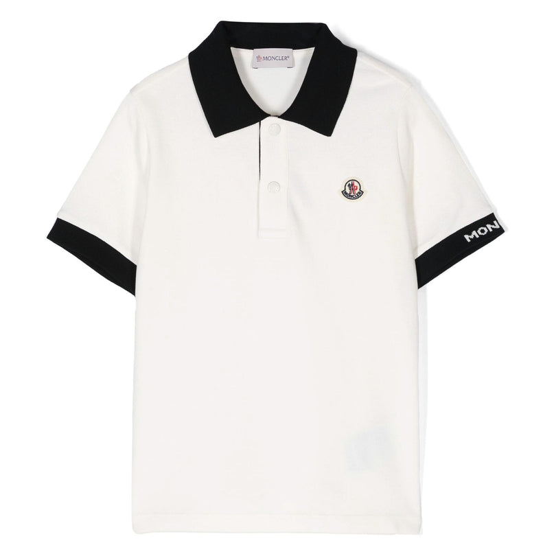 White Cotton Polo Shirt