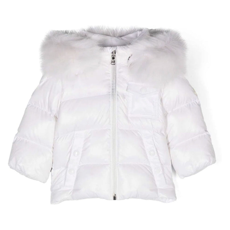 White Puffer Coat