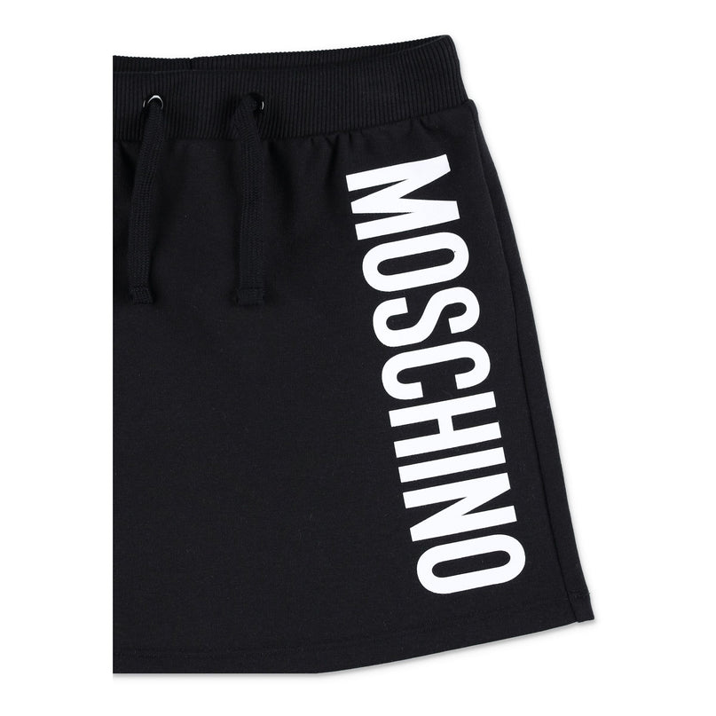 Black Text Logo Skirt