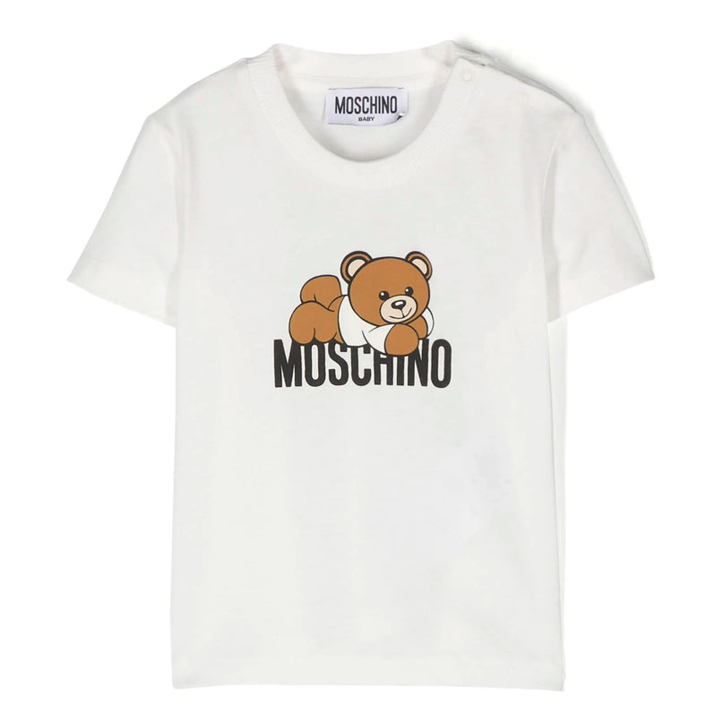 White Bear Logo Graphic T-Shirt