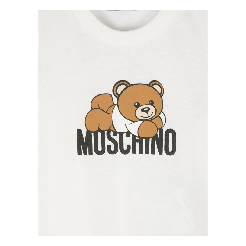 White Bear Logo Graphic T-Shirt