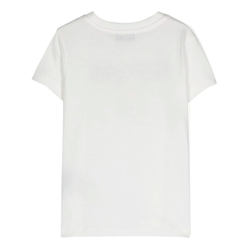 White Bears Logo Print T-shirt