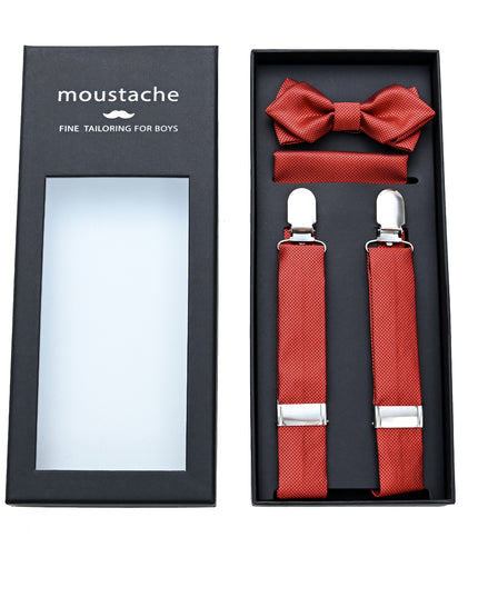 moustache-kids-orange-texture-suspenders-set-ma42029