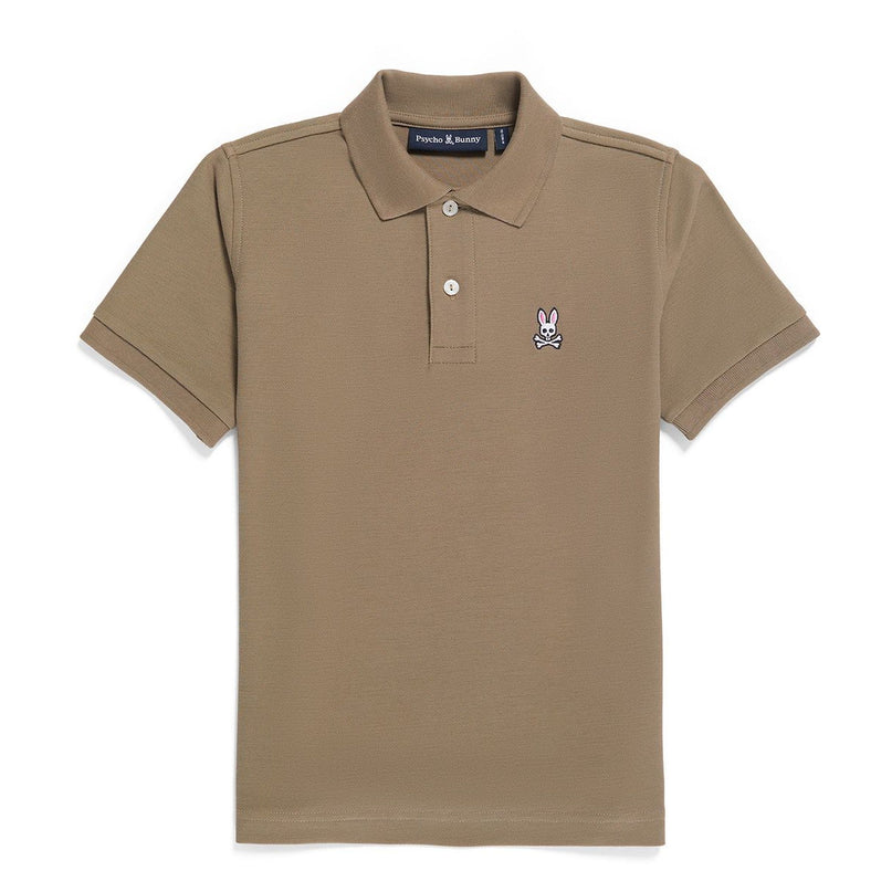 Brown Logo Polo