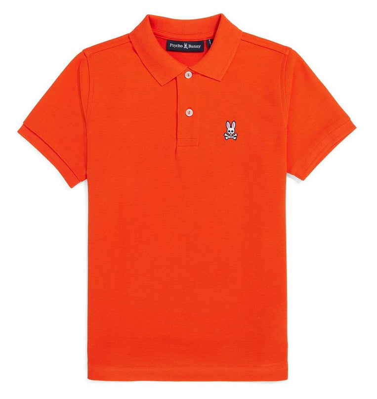 Orange Logo Polo