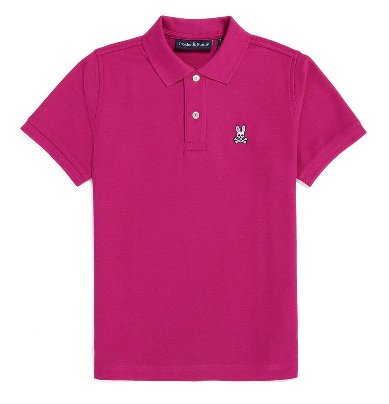 Purple Logo Polo