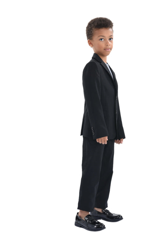 kids-atelier-moustache-kid-boy-baby-black-twill-peak-lapel-blazer-22m20-black