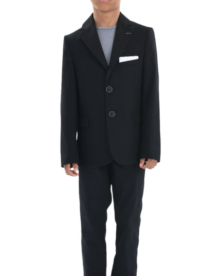 kids-atelier-moustache-kid-boy-baby-black-twill-peak-lapel-blazer-22m20-black