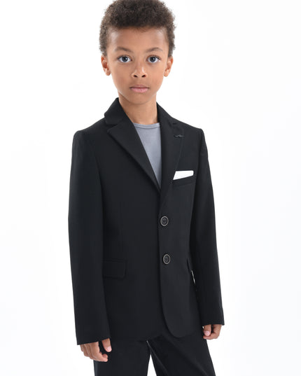 kids-atelier-moustache-kid-boy-baby-black-twill-peak-lapel-blazer-22m20-black