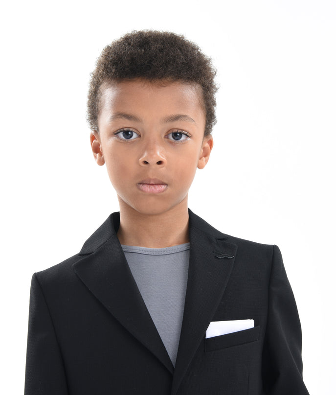 kids-atelier-moustache-kid-boy-baby-black-twill-peak-lapel-blazer-22m20-black