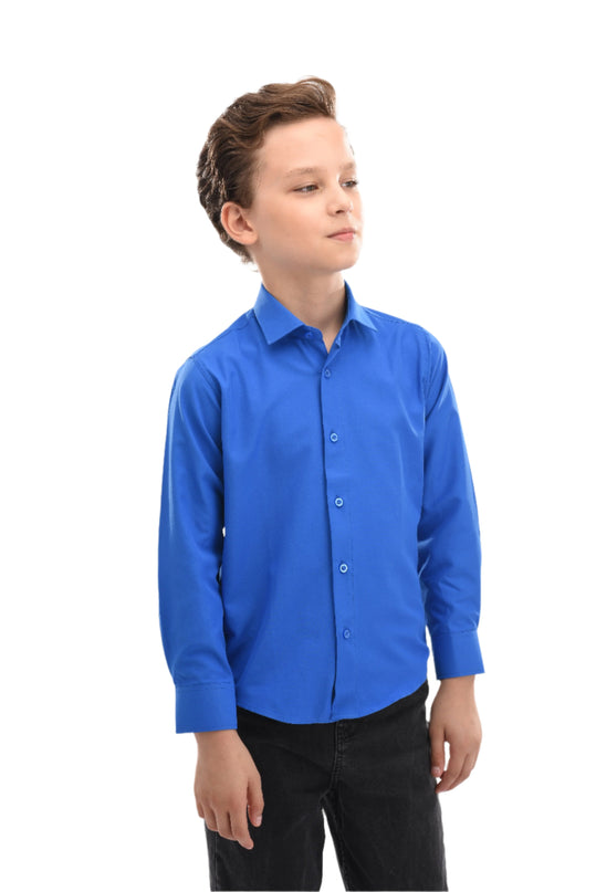 kids-atelier-moustache-baby-kid-boy-blue-solid-dress-shirt-22m06-night-blue