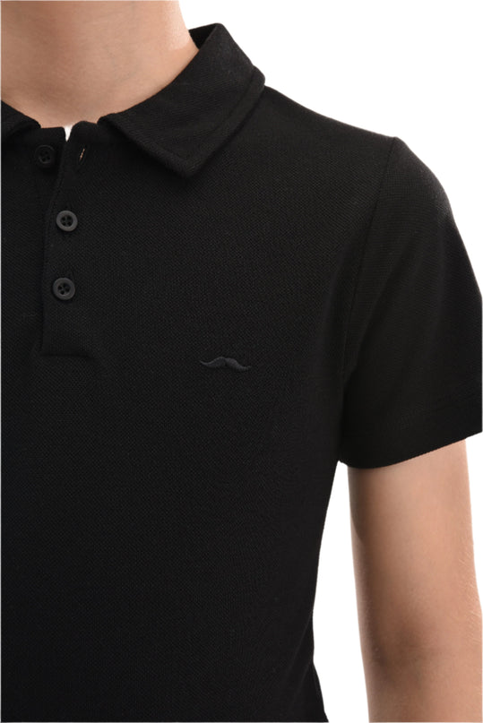 kids-atelier-moustache-kid-baby-boy-black-solid-logo-polo-320710-black