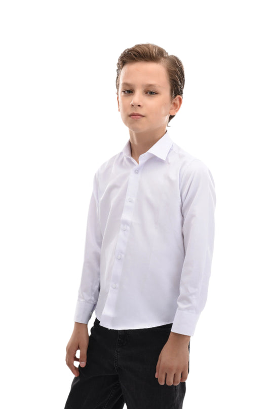 kids-atelier-moustache-kid-boy-baby-white-solid-dress-shirt-22m01-white