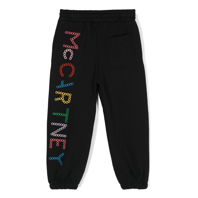 Black Cotton Joggers