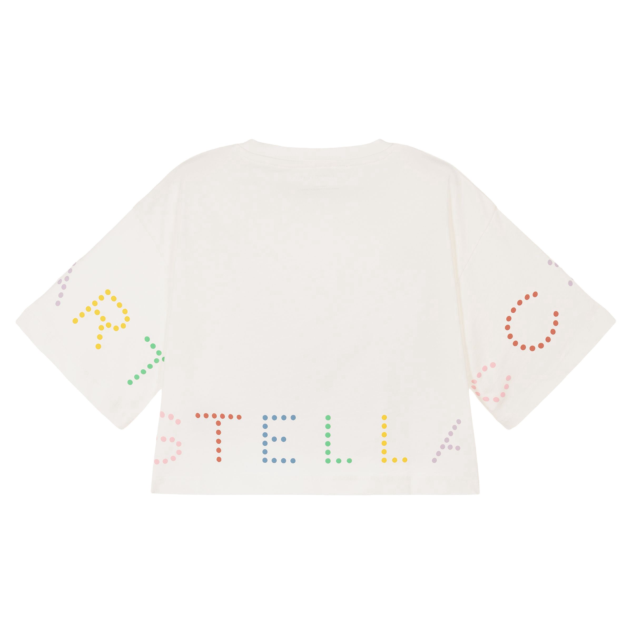 White Logo Dot Print - kids atelier