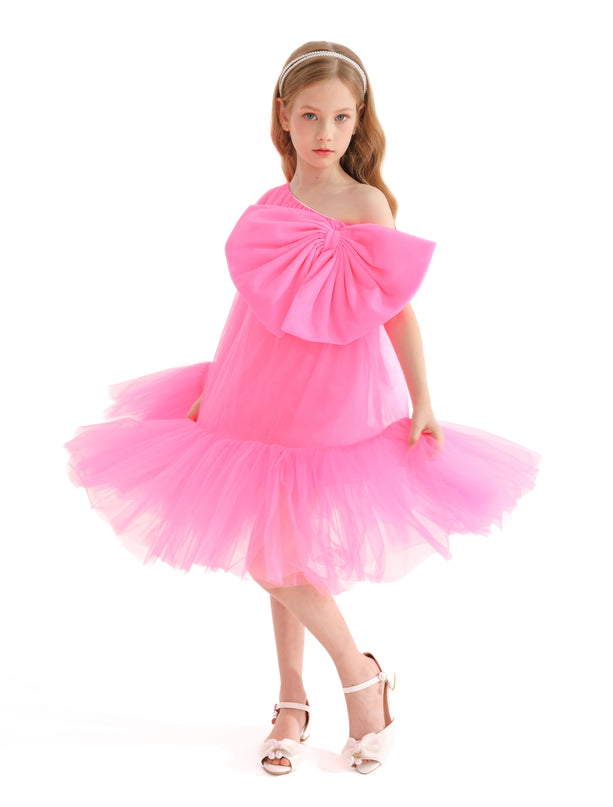 kids-atelier-tulleen-kid-girl-pink-maggi-neon-bow-tulle-dress-t-3002-neon-pink