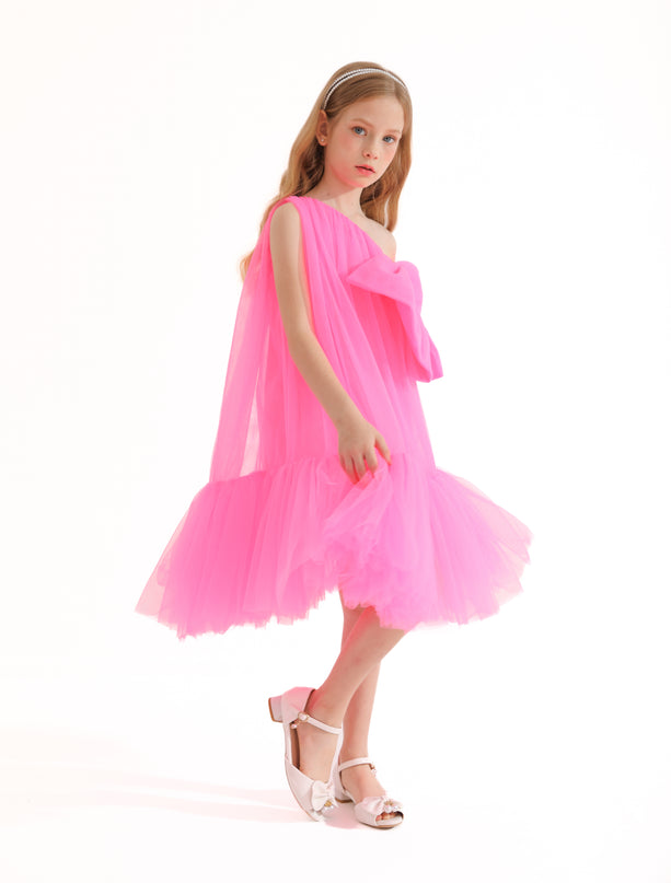 kids-atelier-tulleen-kid-girl-pink-maggi-neon-bow-tulle-dress-t-3002-neon-pink