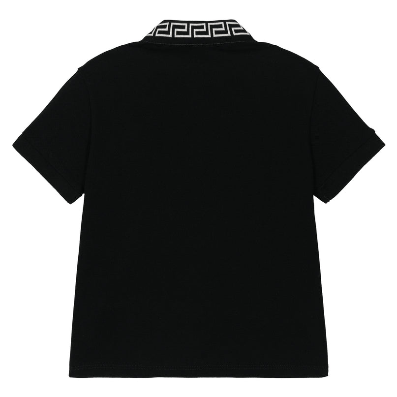 Black Logo Polo