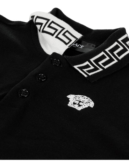 Black Logo Polo