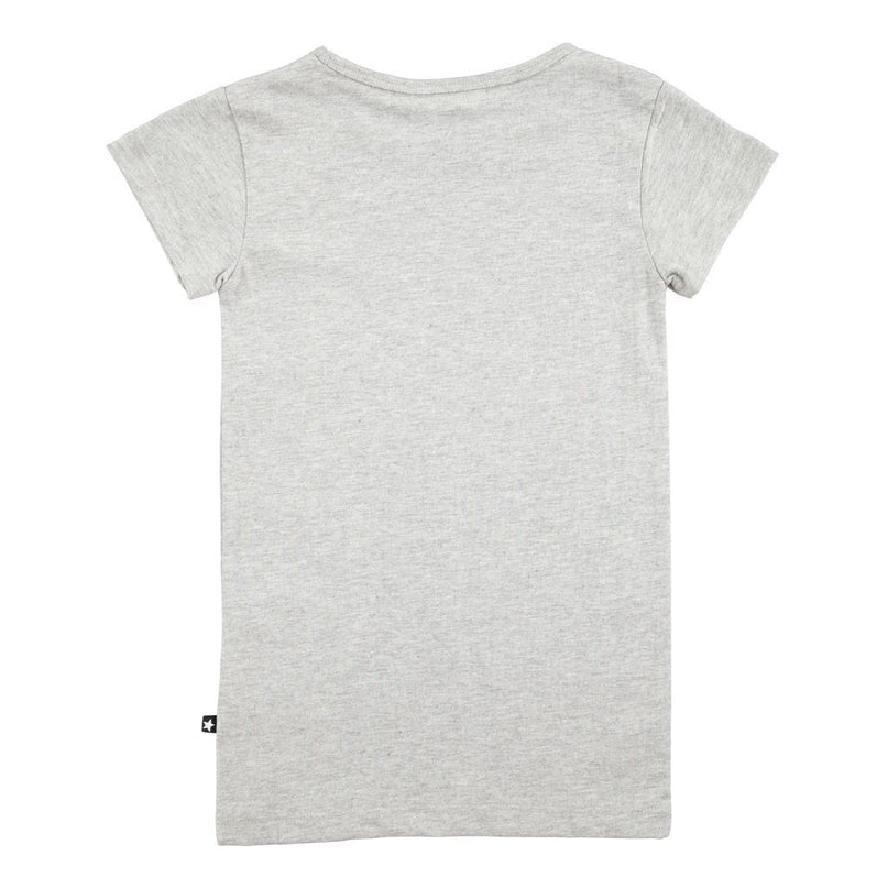 molo-Rasmine Grey Melange T-Shirts-2w17a204-1046