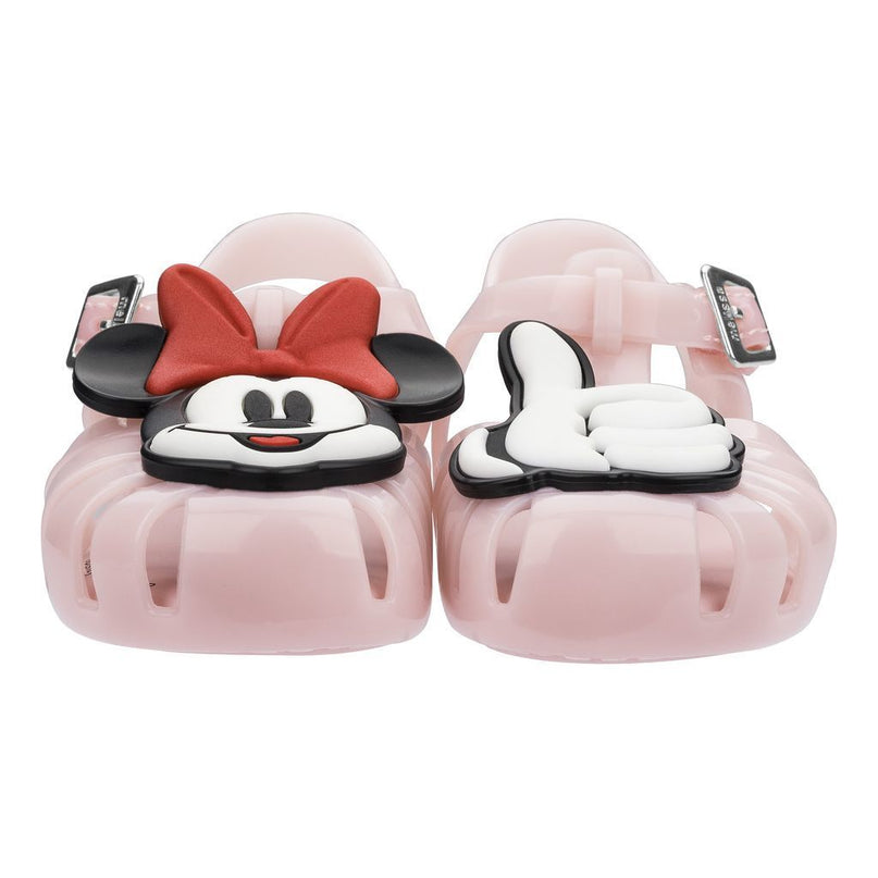 mini-melissa-Pink Mini Aranha & Mickey & Friends BB Sandals-32499-50552