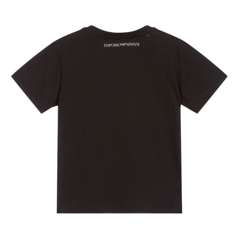 Black Sequin Logo T-shirt