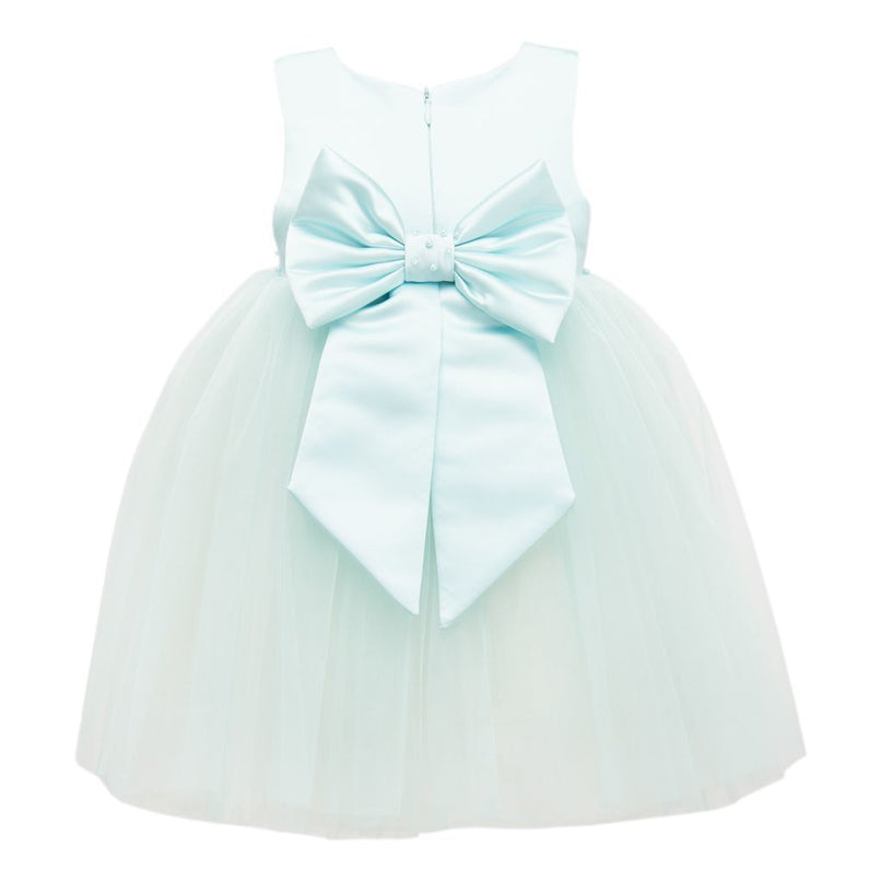 kids-atelier-tulleen-baby-girl-ss19602-Blue Teal Dress