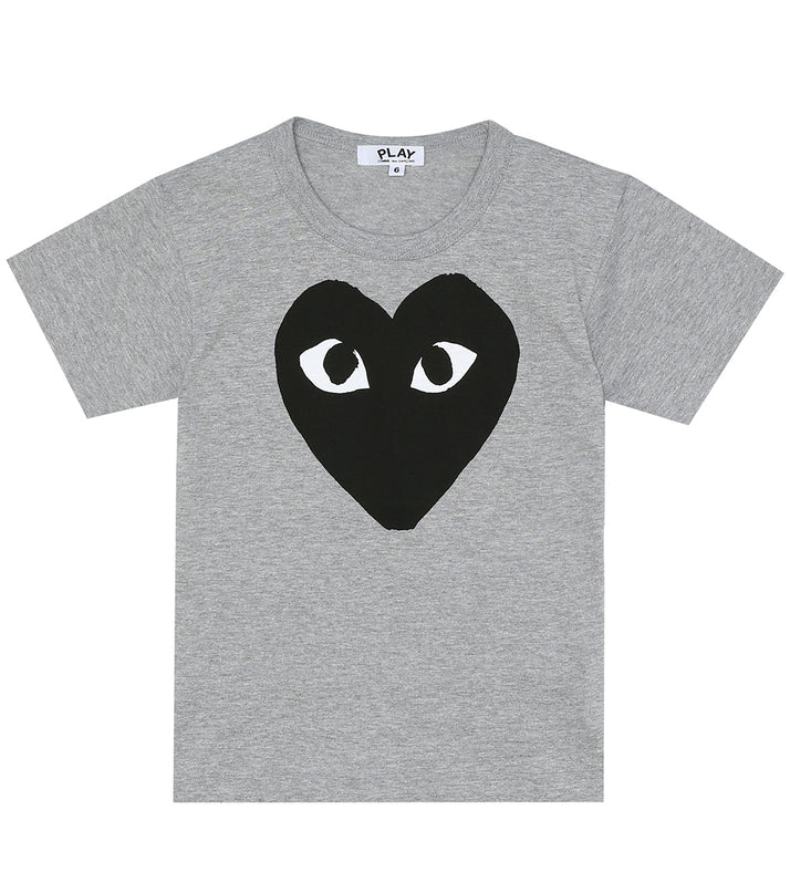 Gray Black Heart T-Shirt