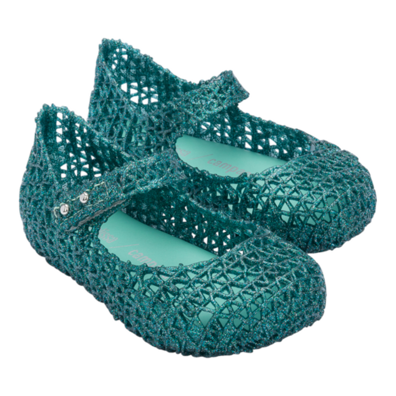 melissa-mini-Green Campana Sandal-32995-52830