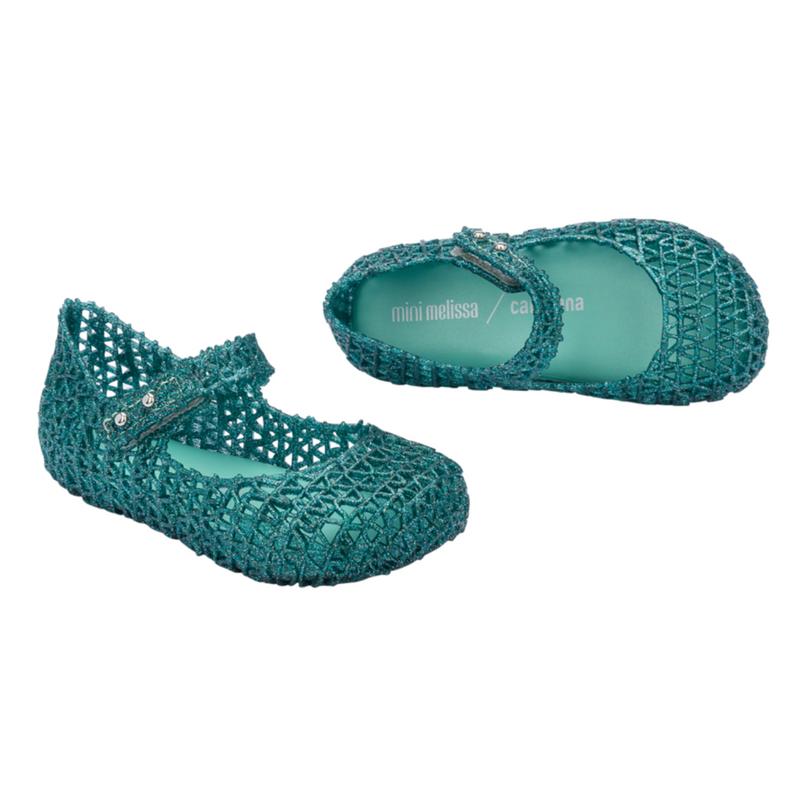 melissa-mini-Green Campana Sandal-32995-52830