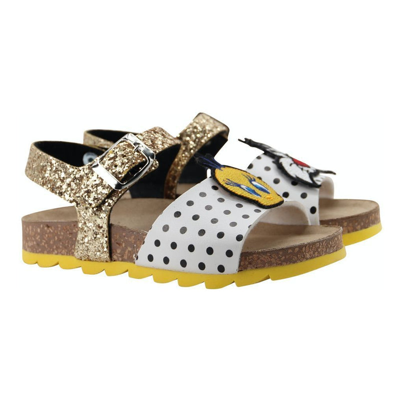 kids-atelier-moa-kid-baby-girl-yellow-looney-tunes-sandals-mltjs23