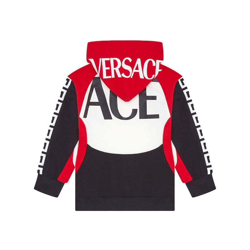 versace-Red, White & Black Hoodie-1001137-1a00751-6r090