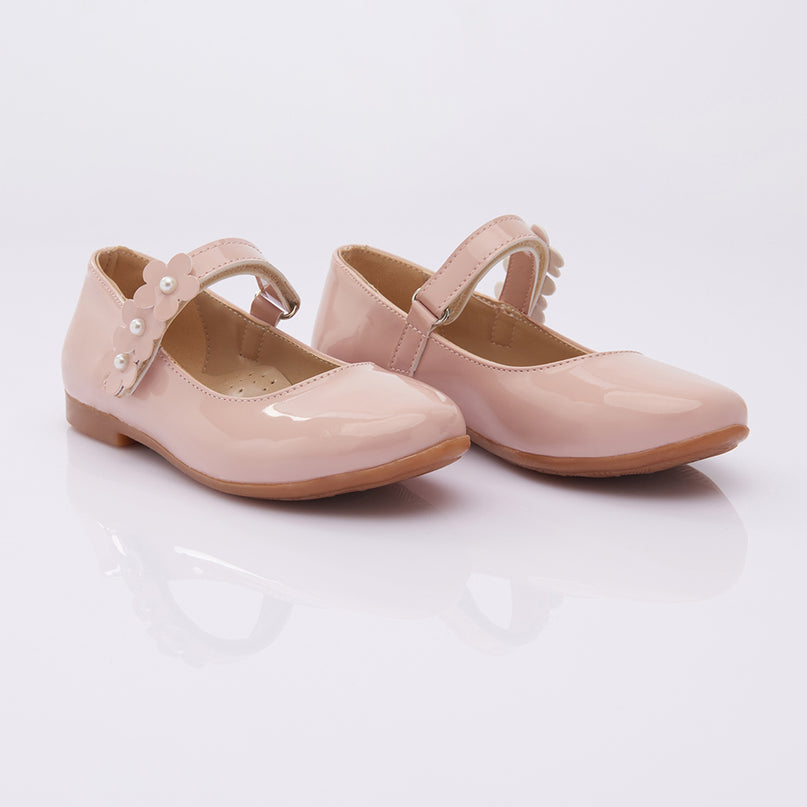 kids-atelier-perla-kid-girl-shoes-glossy-pink-flower-flats-v63b-pink