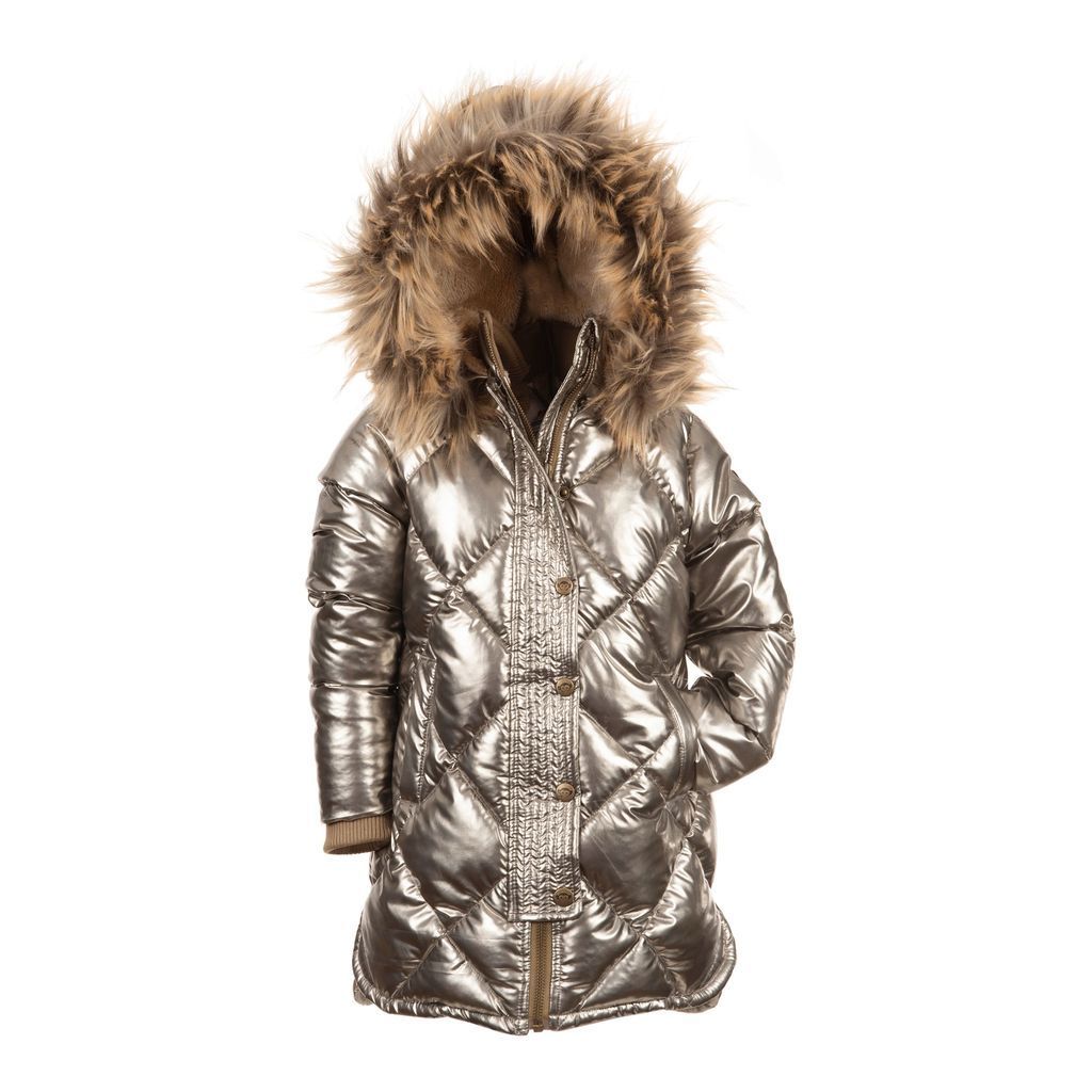 Silver Sloan Puffer Coat