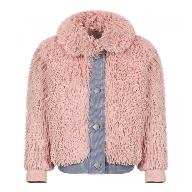 kids-atelier-pinolini-kid-girl-pink-fuzzy-denim-jacket-pwt14