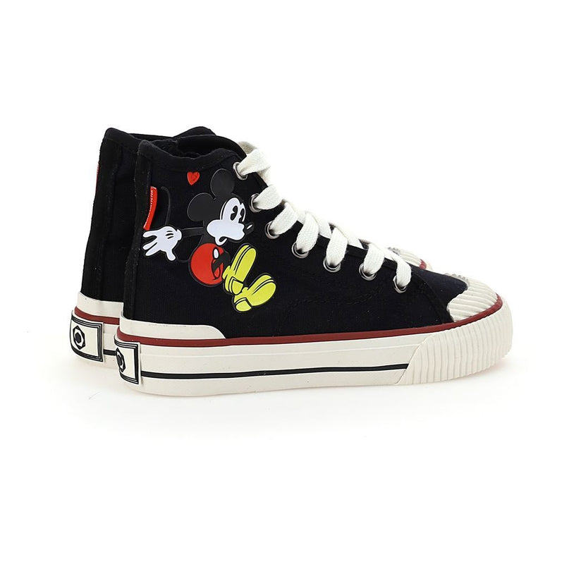 Black Mickey High Top Sneakers