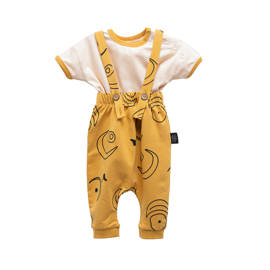 Mustard on sale yellow overalls