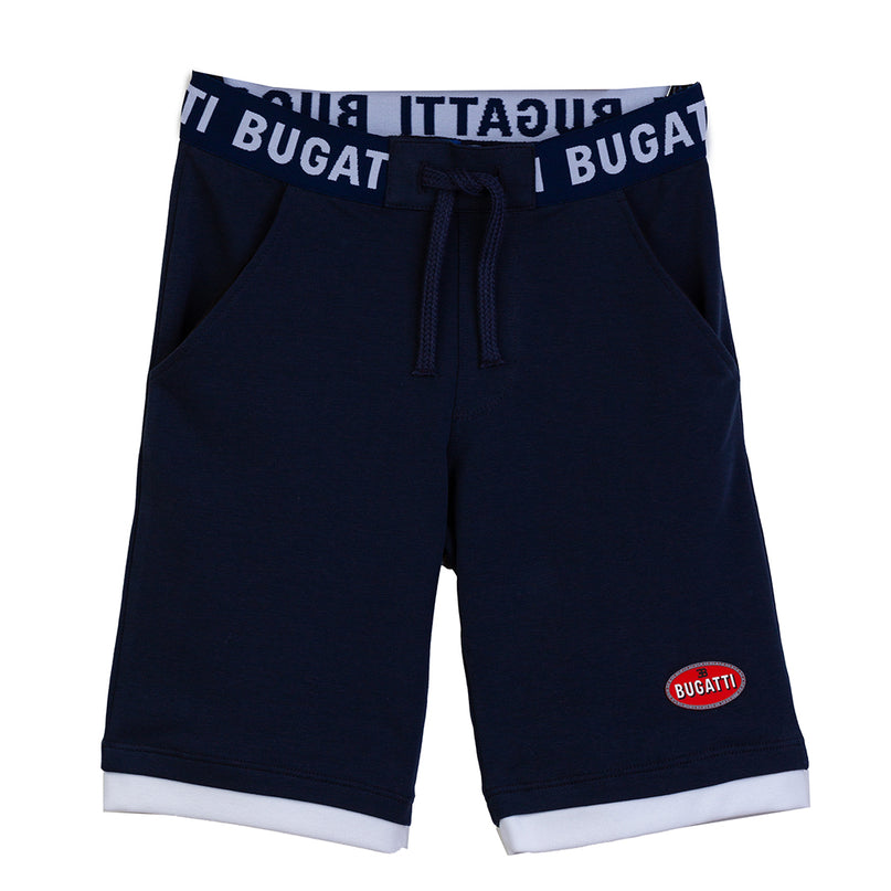 Navy Logo Shorts