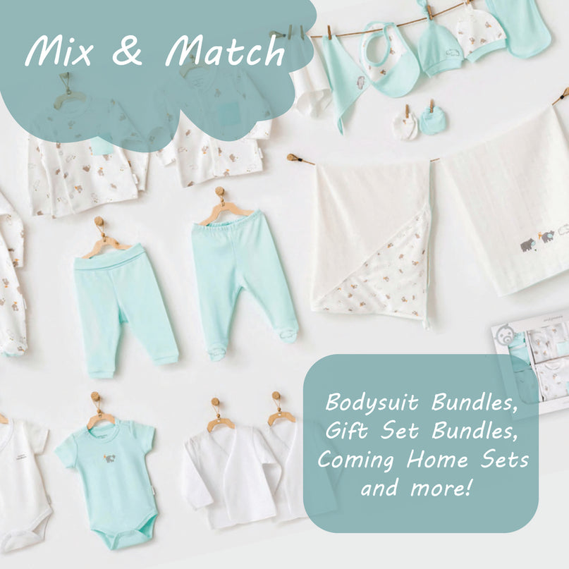 White 2pc LWB Bodysuit Set