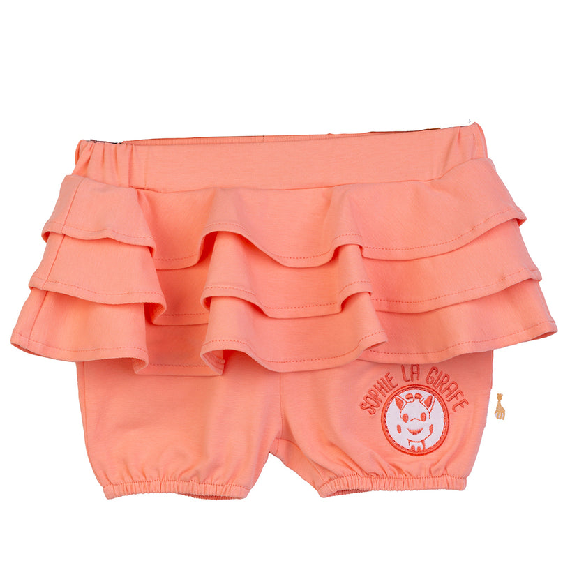 kids-atelier-slg-baby-girl-peach-ruffle-logo-shorts-43021-452