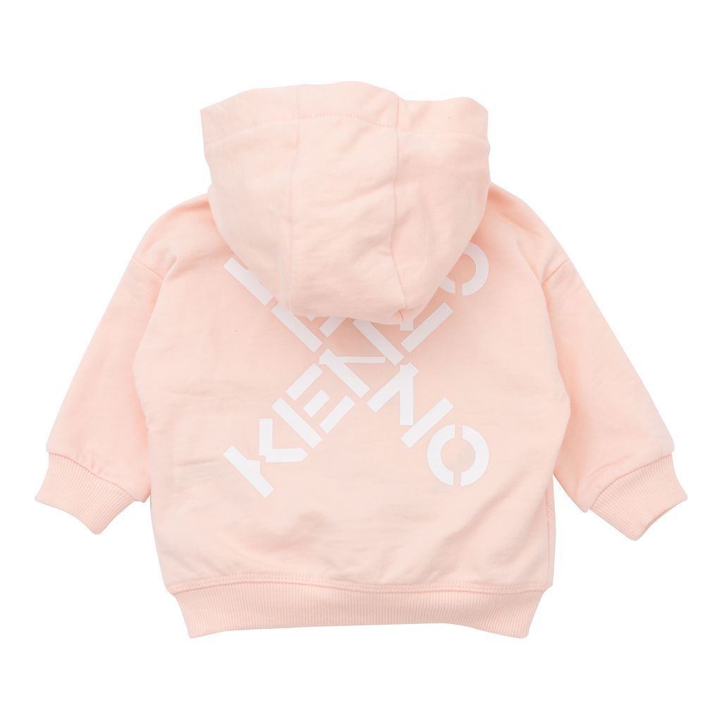 Pink kenzo online hoodie