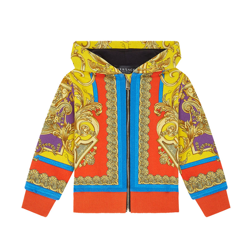 versace-Barocco Goddess Hoodie-1000335-1a03626-5l290