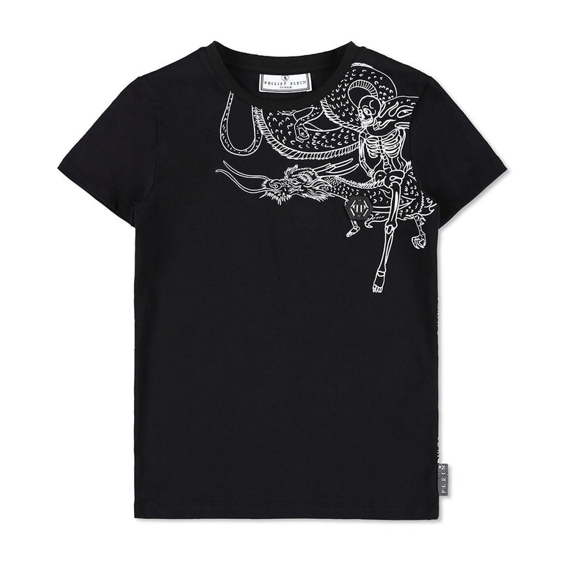 philipp-plein-Gothic Plein short-sleeve T-shirt-2um004-laa23-60100