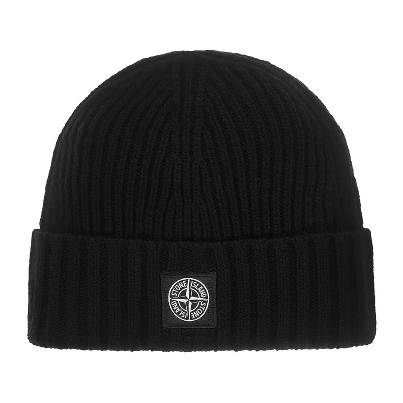 Stone Island Beanie Black